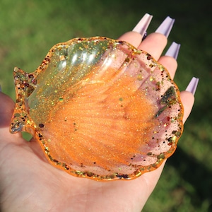 FALL DECOR Soap Dish Seashell | Beach Bathroom | Nautical Decor