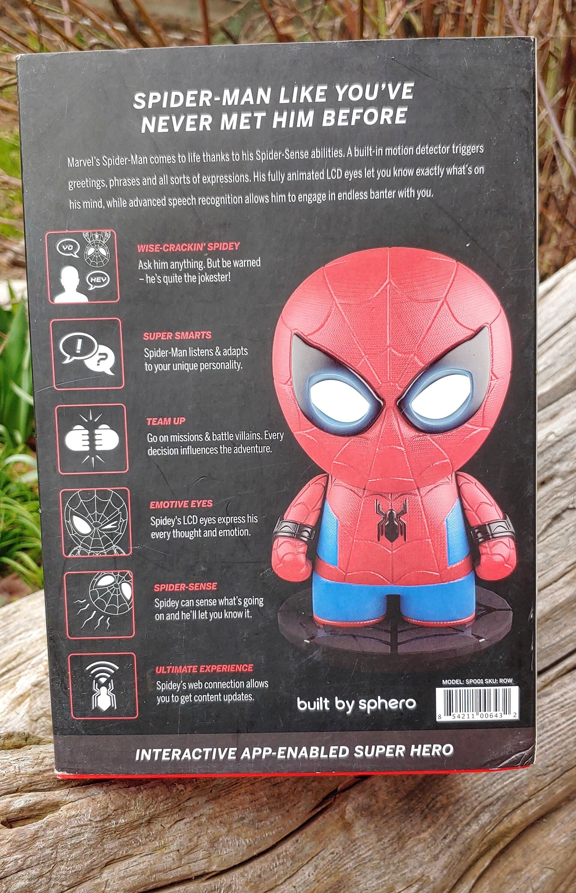New in Box Unopened Retired Collectible Sphero Spiderman 