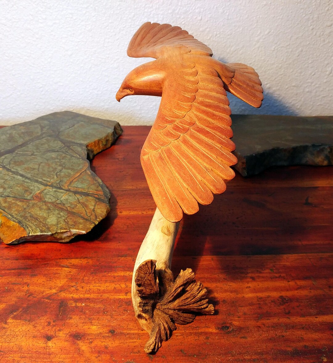 Bird Folk Art Carving Etsy