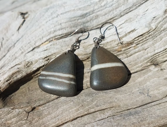 Lovely Lucky Stone and Sterling Silver Earrings - image 1