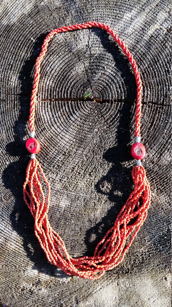 Nepalese Coral Necklace