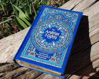 The Arabian Nights translated by Sir Richard F. Burton - Beautiful Collector's Edition Cover MINT Condition BRAND NEW