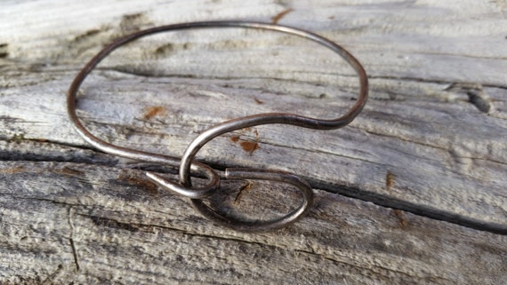 Sterling Silver Spiral Bracelet - image 2