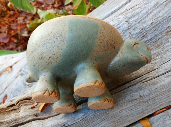 Handmade Ceramic Turtle Box - image 10