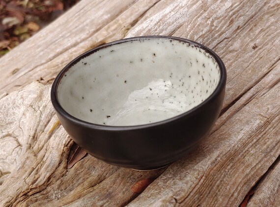 Beautiful Black and White Trinket Bowl - image 1