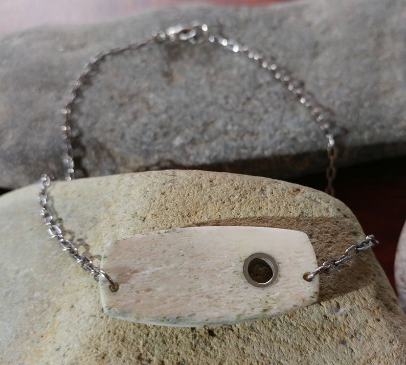 Modern Antler and Steel Choker
