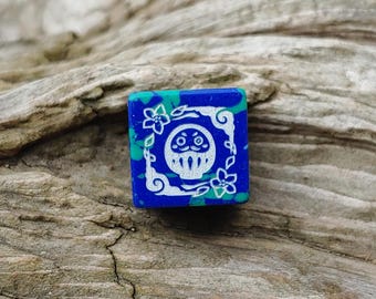 Daruma Phoenix Lapis - Level Up Dice Glyphic Blind Bag Series 2 Collectible Semi Precious Luxury Six-Sided Dice D6 RPG Dungeons & Dragons