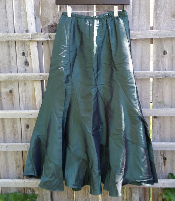 Vintage Deep Green Skirt - image 1