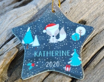 2020 "Katherine" Fox Christmas Ornament