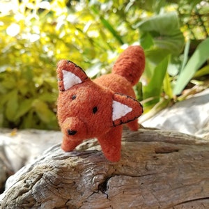 Handmade Soft Fox Sculpture