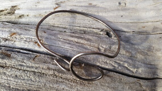 Sterling Silver Spiral Bracelet - image 4