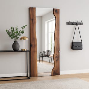 Handmade wooden mirror, live edge mirror, walnut  wood mirror, rustic wall decoration, natural wood mirror, unique wooden mirror, farmhouse mirror, boho mirror decor, handcrafted wooden mirror, wall mirror wood, organic design mirror, bathroom wooden mirror, entryway rustic mirror, walnut wood mirror, rustic wall decor, natural wood mirror, unique wooden mirror, bathroom wood mirror, wall mirror, decorative mirror, wooden mirror, large wall mirror