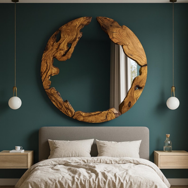 handmade wooden mirror, live edge mirror, olive wood mirror, rustic wall decoration, natural wood mirror, unique wooden mirror, farmhouse mirror, boho mirror decor, handcrafted wooden mirror, wall mirror wood, organic design mirror, bathroom wooden mirror, entryway rustic mirror, olive wood mirror, rustic wall decor, natural wood mirror, unique wooden mirror, bathroom wood mirror, wall mirror, decorative mirror, wooden mirror, large wall mirror, round mirror