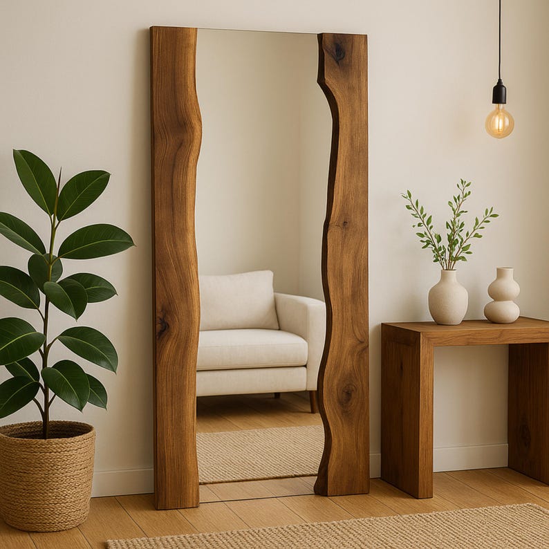 Handmade wooden mirror, live edge mirror, walnut  wood mirror, rustic wall decoration, natural wood mirror, unique wooden mirror, farmhouse mirror, boho mirror decor, handcrafted wooden mirror, wall mirror wood, organic design mirror, bathroom wooden mirror, entryway rustic mirror, walnut wood mirror, rustic wall decor, natural wood mirror, unique wooden mirror, bathroom wood mirror, wall mirror, decorative mirror, wooden mirror, large wall mirror