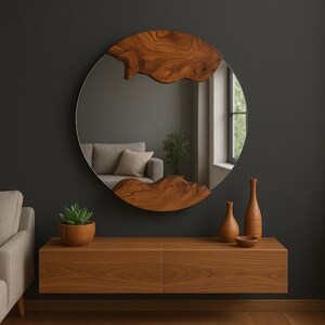 handmade wooden mirror, live edge mirror, olive wood mirror, rustic wall decoration, natural wood mirror, unique wooden mirror, farmhouse mirror, boho mirror decor, handcrafted wooden mirror, wall mirror wood, organic design mirror, bathroom wooden mirror, entryway rustic mirror, olive wood mirror, rustic wall decor, natural wood mirror, unique wooden mirror, bathroom wood mirror, wall mirror, decorative mirror, wooden mirror, large wall mirror, round mirror