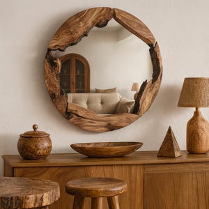handmade wooden mirror, live edge mirror, olive wood mirror, rustic wall decoration, natural wood mirror, unique wooden mirror, farmhouse mirror, boho mirror decor, handcrafted wooden mirror, wall mirror wood, organic design mirror, bathroom wooden mirror, entryway rustic mirror, olive wood mirror, rustic wall decor, natural wood mirror, unique wooden mirror, bathroom wood mirror, wall mirror, decorative mirror, wooden mirror, large wall mirror, round mirror