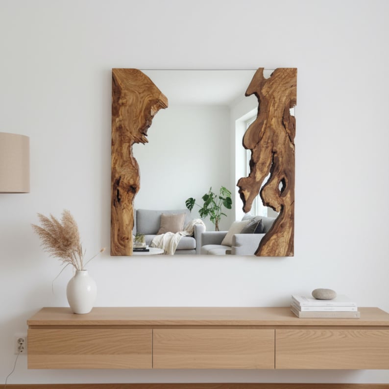 handmade wooden mirror, live edge mirror, olive wood mirror, rustic wall decoration, natural wood mirror, unique wooden mirror, farmhouse mirror, boho mirror decor, handcrafted wooden mirror, wall mirror wood, organic design mirror, bathroom wooden mirror, entryway rustic mirror, olive wood mirror, rustic wall decor, natural wood mirror, unique wooden mirror, bathroom wood mirror, wall mirror, decorative mirror, wooden mirror, large wall mirror