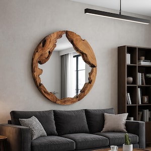 handmade wooden mirror, live edge mirror, olive wood mirror, rustic wall decoration, natural wood mirror, unique wooden mirror, farmhouse mirror, boho mirror decor, handcrafted wooden mirror, wall mirror wood, organic design mirror, bathroom wooden mirror, entryway rustic mirror, olive wood mirror, rustic wall decor, natural wood mirror, unique wooden mirror, bathroom wood mirror, wall mirror, decorative mirror, wooden mirror, large wall mirror, round mirror