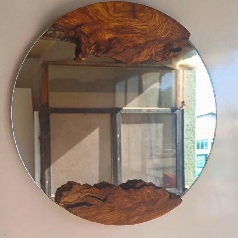 handmade wooden mirror, live edge mirror, olive wood mirror, rustic wall decoration, natural wood mirror, unique wooden mirror, farmhouse mirror, boho mirror decor, handcrafted wooden mirror, wall mirror wood, organic design mirror, bathroom wooden mirror, entryway rustic mirror, olive wood mirror, rustic wall decor, natural wood mirror, unique wooden mirror, bathroom wood mirror, wall mirror, decorative mirror, wooden mirror, large wall mirror, round mirror
