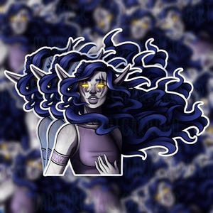 Colors of the Wind | Fantasy elf sticker