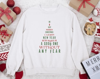John Lennon 'Happy Christmas' Crewneck Sweatshirt - Beatles Gift