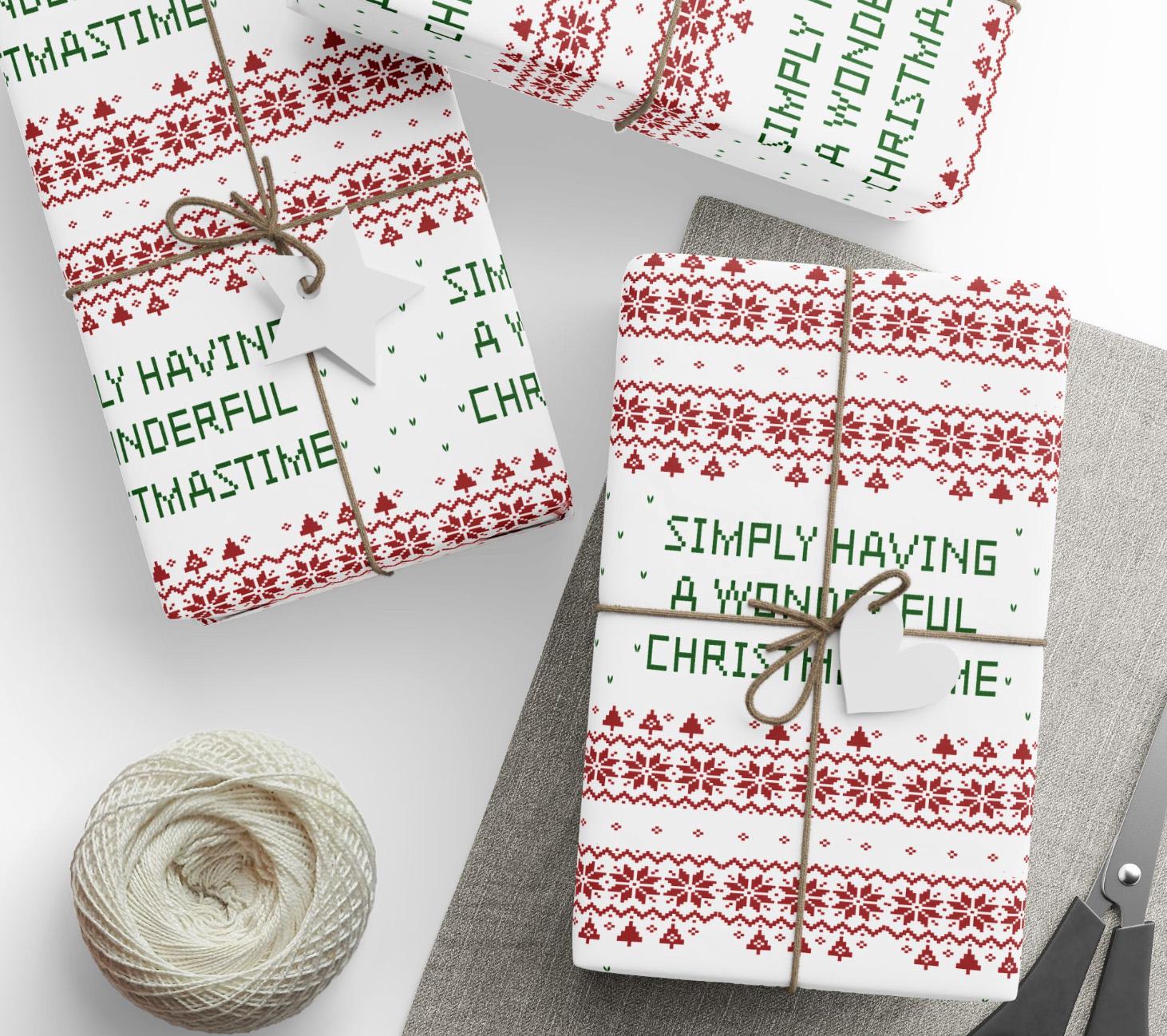 Discover Wonderful Christmastime Wrapping Paper – Beatles Holiday Gift Wrap & Festive Packaging