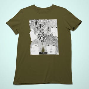 Beatles Revolver t-shirt, Oldies Music Lover T-Shirt, Retro Beatles Fan gift, Vintage Lennon McCartney shirts, vintage album cover tee