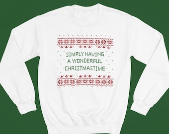 Weihnachten McCartney Sweatshirt, Beatles Geschenk, Weihnachtspullover