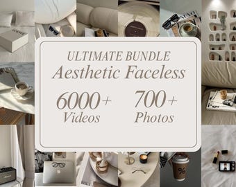 Faceless Video Reels Bundle | Aesthetic Stock Videos for Instagram | PLR MRR Resell Rights | Luxury Reels for Content Creators