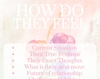 Detailed Tarot How do they feel Exact thought Reconcile Reconnect No Contact Ghost Third Party Love Triangle Affair New Serious Relationship