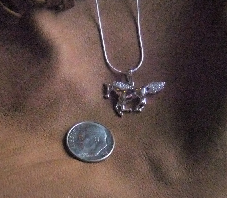 Horse necklace Horse sterling silver silver horse necklace Horse pendant necklace for girls girls horse necklace tiny horse charm
