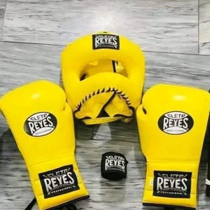 Cleto Reyes ヘッドギア イエロー　L size 最安値 ヘッドギア Reyes Cleto イエロー イエロー REYES size