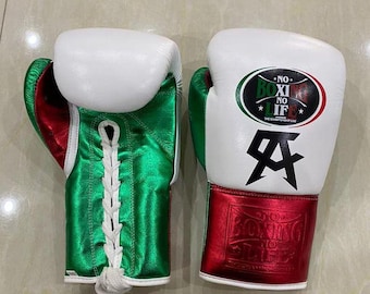 Custom Leather Boxing Gloves | Personalized 12oz 16oz Sparring Gear