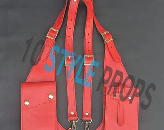 Dual Leather Mobile Pouch Travel Schoudertasje Voor Telefoon Portemonnee Hoesje Reisaccessoires Feestkleding Cadeau voor hem