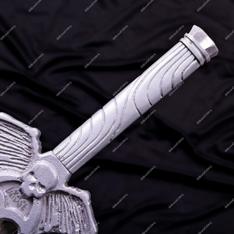 Power Sword Replica Skeletor 1987 Movie Cosplay, Handmade Carbon Steel Sword, Collector’s Gift, image 19