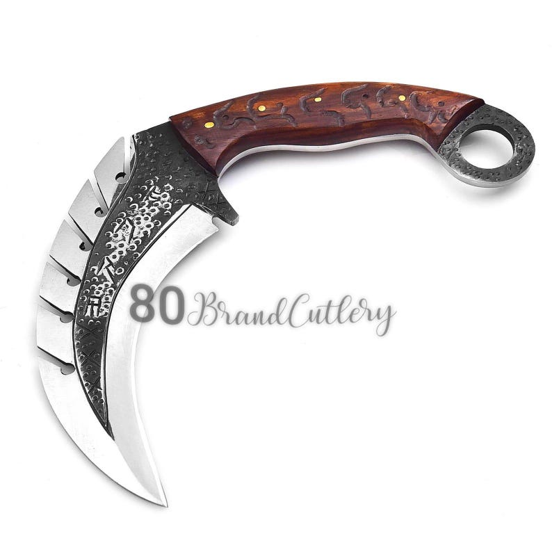 Hand-Forged Carbon Steel Power Sword Replica – Brass Guard, Cosplay Prop, Wall Display image 15