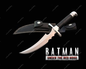 Red Hood Knife: Handmade Stainless Steel Replica, Cosplay Prop