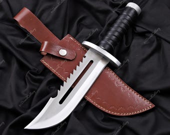 Handmade Metal Gear Solid Old Snake Knife Replica | Cosplay Prop | Gamers Gift