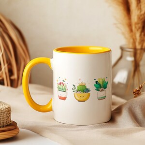 Adorable Plants Mug, plant mom dad I love gardening Gardener Mug houseplant gift Funny Plant Gift succulent lover gift sarcastic mug
