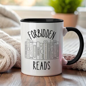 Tasse für verbotene Bücher Lesen Sie mehr Bücher Freiheit zu lesen Ich lese verbotene Bücher