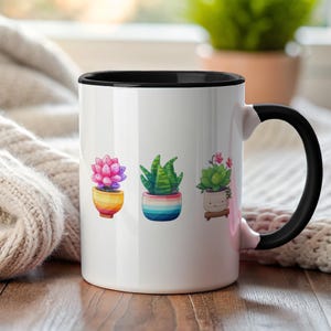 Plant Lover Mug, I love plants plant mom dad gift I love gardening introvert coffee mug Gardener Mug Kawaii Coffee Cup indoor plant lover