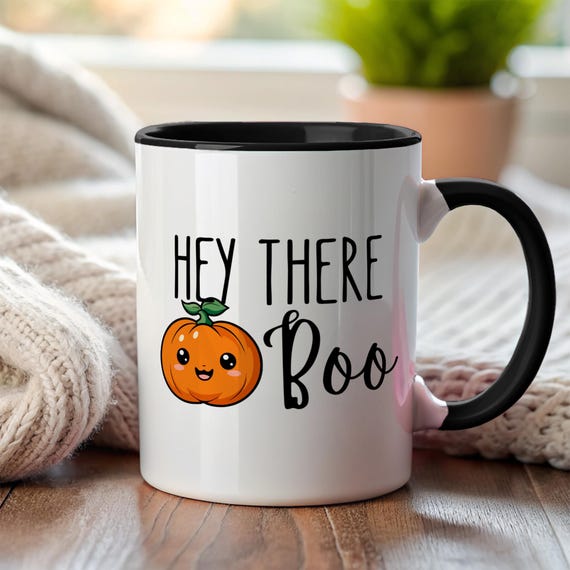 Hey There Boo Mug | Coffee Shop Aesthetic Spooky Season Fall Reading Mug  Whimsical Pumpkin Gift Cozy Campfire Cup Festive Harvest Decor - Etsy New  Zealand