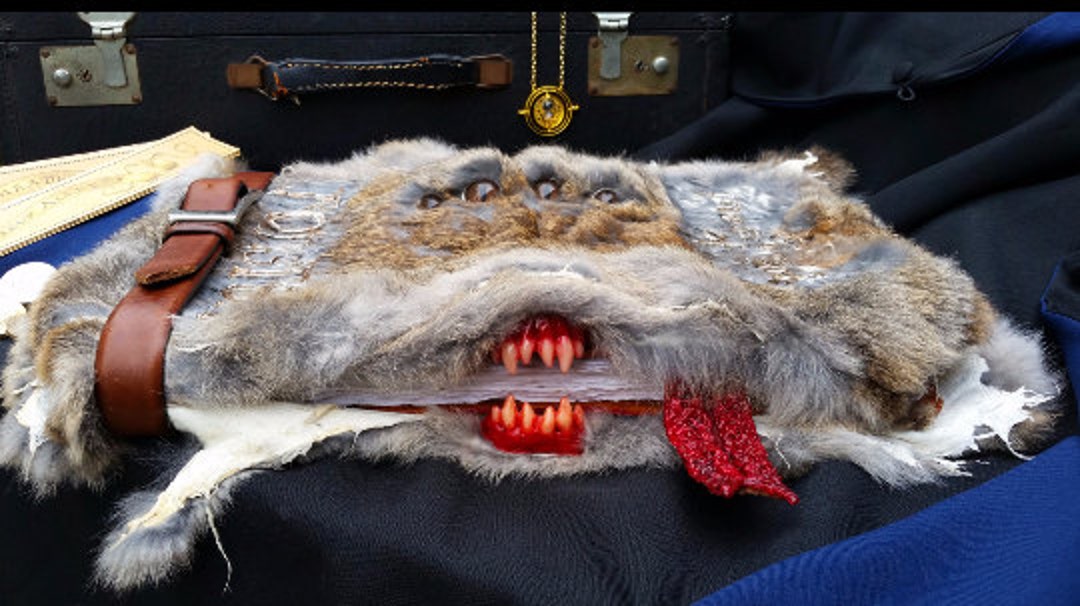 Handmade the Monster Book of Monsters From Harry Potter and the Prisoner of Azkaban Etsy New Zealand