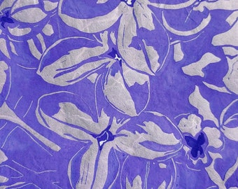 Lilac Blooms - Original Linocut (Multiple Color Options)