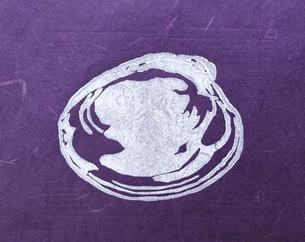 Wampum - Original Linocut