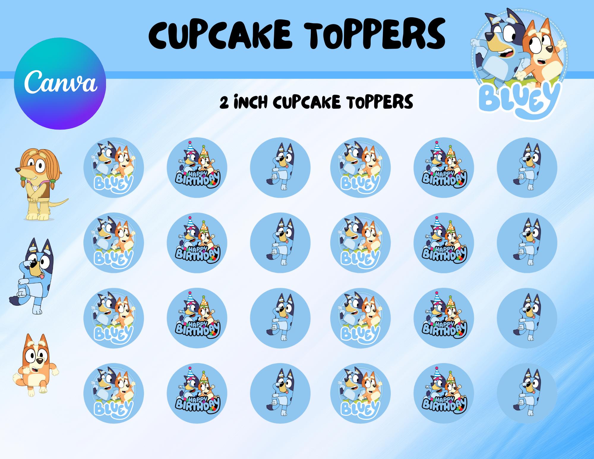 Bluey-Inspired Party Printable Set