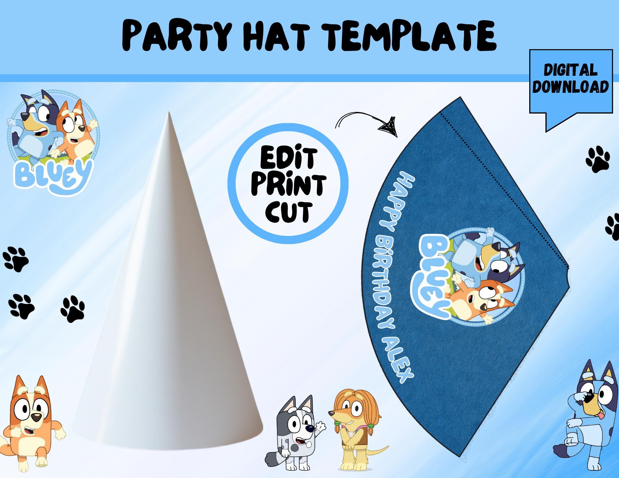 Bluey-Inspired Party Printable Set