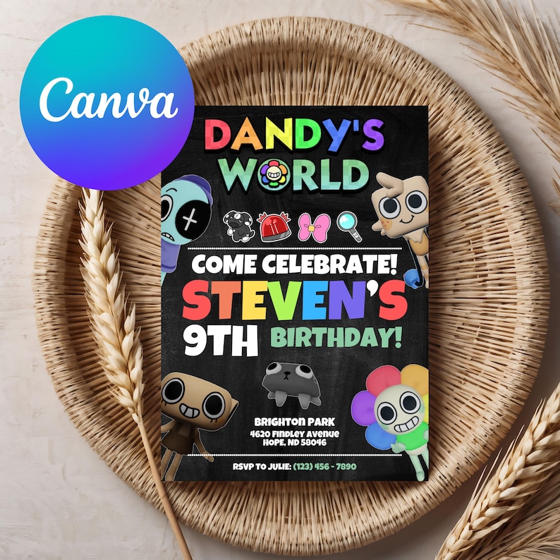 Déco Anniversaire Dandy - 32 Pièces Ballons Et Drapeaux - Thème Enfant Joyeux