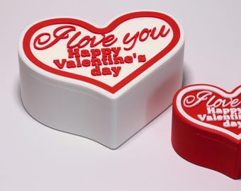 Valentine’s Day Heart-Shaped gift box - Digital stl data for 3D printer