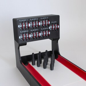 Bowling alley - Table version - Digital stl data for 3D printers image 2
